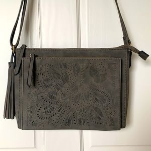 Purse with Perforated Design